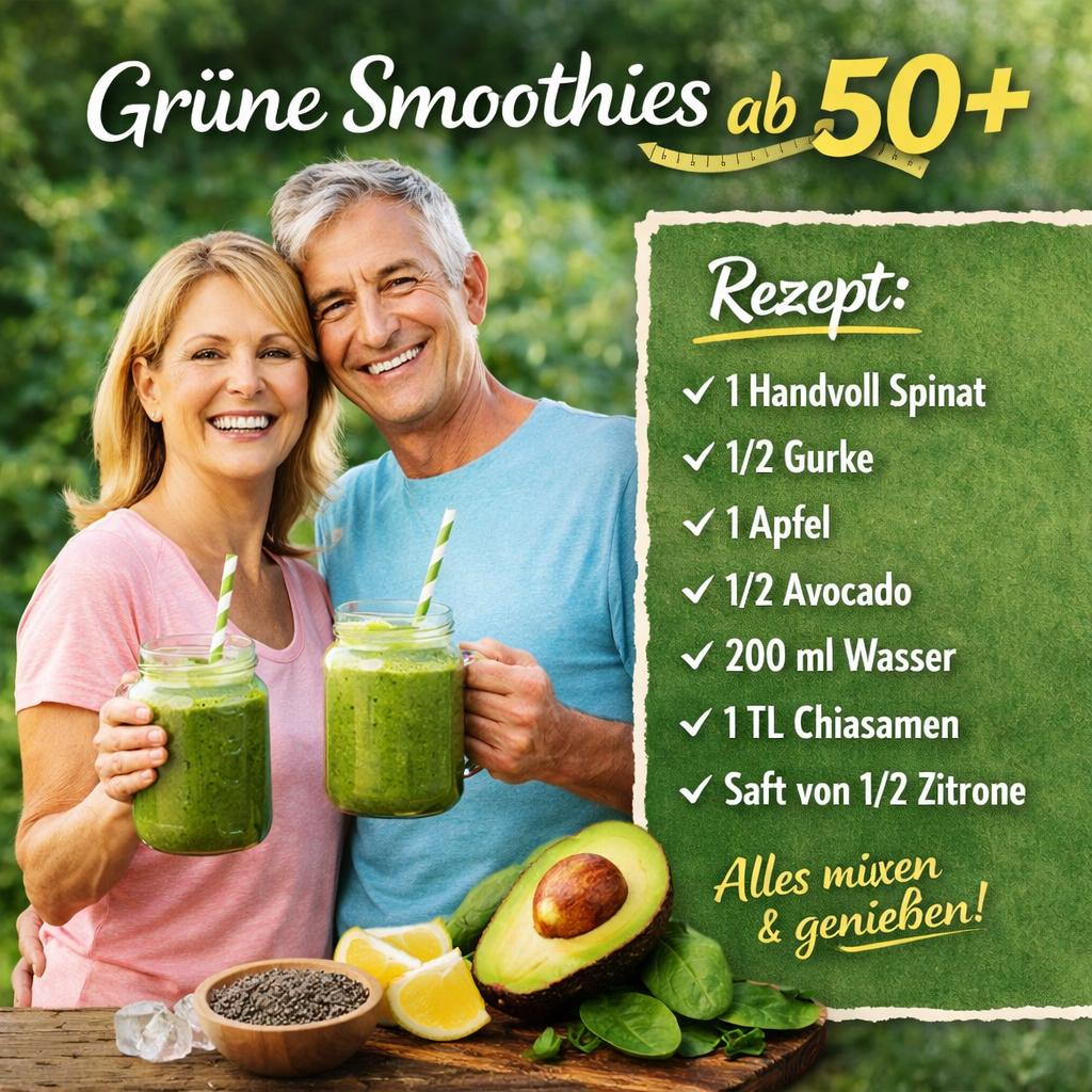 Online-Kurs Abnehmen mit grünen Smoothies 50+